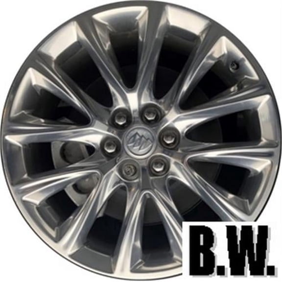 20x8 in Wheel for BUICK ENCLAVE 2018-2021 POLISHED Reconditioned Aluminum Rim