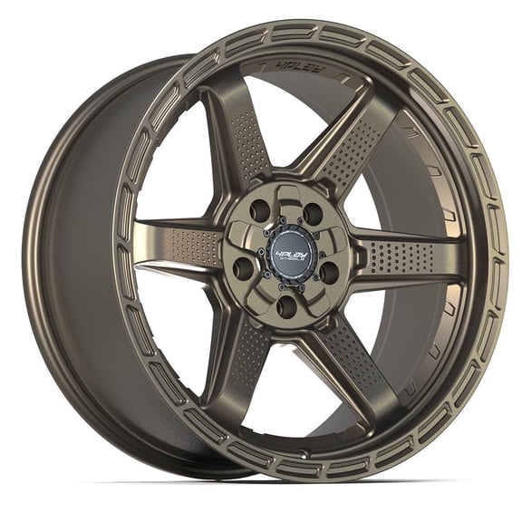 Single(1) 4PLAY Wheels 4PS63 20x9 Satin Bronze Rim 5x127 & 5x139.7 -6ET