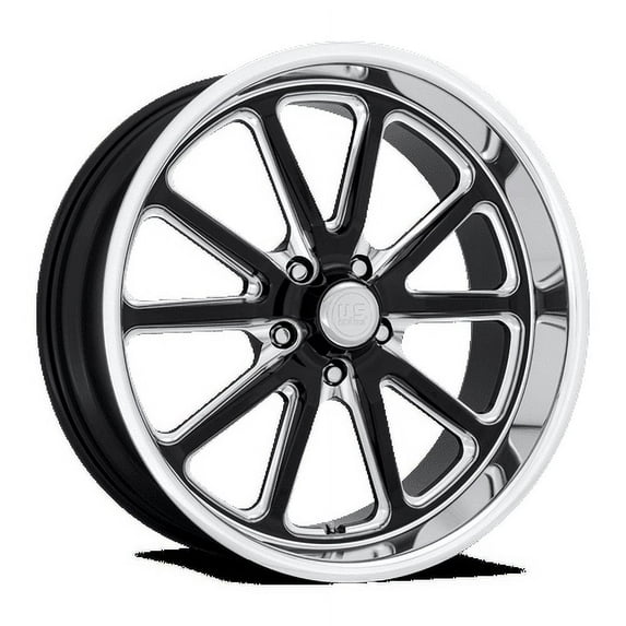 US Mags U117 Rambler Gloss Black Milled 20x9.5 5x5 1mm (U11720957352)