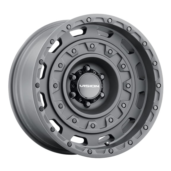 20x9.5 Vision 403 Tactical Satin Black Wheel 5x150 (12mm)