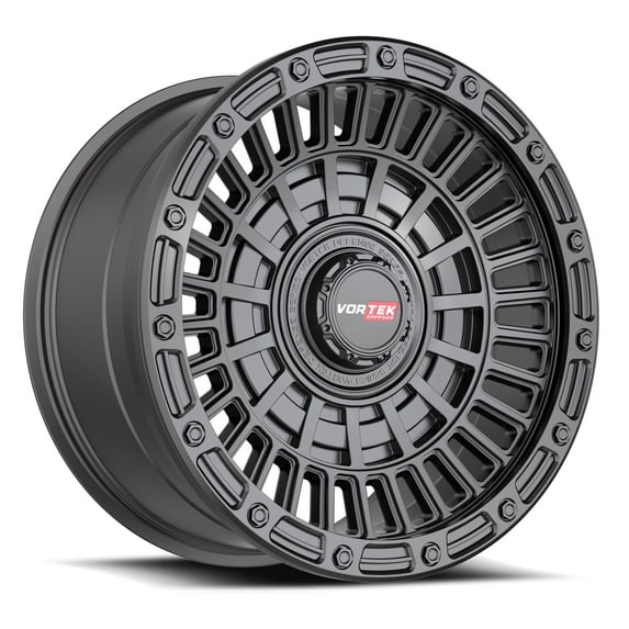 20x9.5 Vortek VRD-705 Matte Black Wheel 6x135/6x5.5 (-12mm)