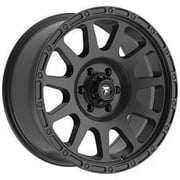 20x9 Fittipaldi Offroad FT105SB Black Wheel 6x5.5 18mm