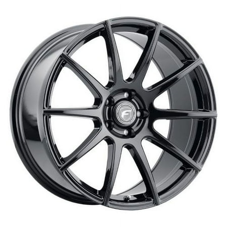 Forgestar CF10 20x9 / 5x120 BP / ET38 / 7.3in BS Gloss Black Wheel