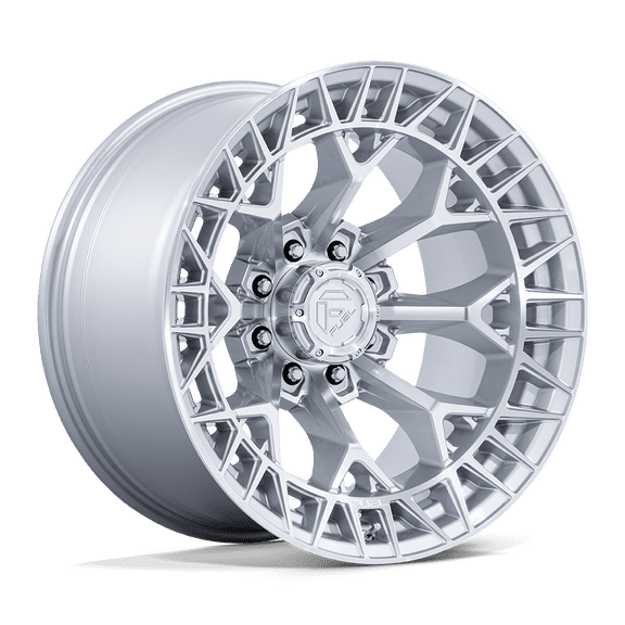 20x9 Fuel Off-Road FC873 Charger Gloss Silver W/ Machined Face Wheel 8x170 (1mm)
