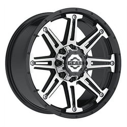 20x9 Gear Off Road 741MB Mechanic Blk Machine Wheel 6x135/6x5.5 (0mm)
