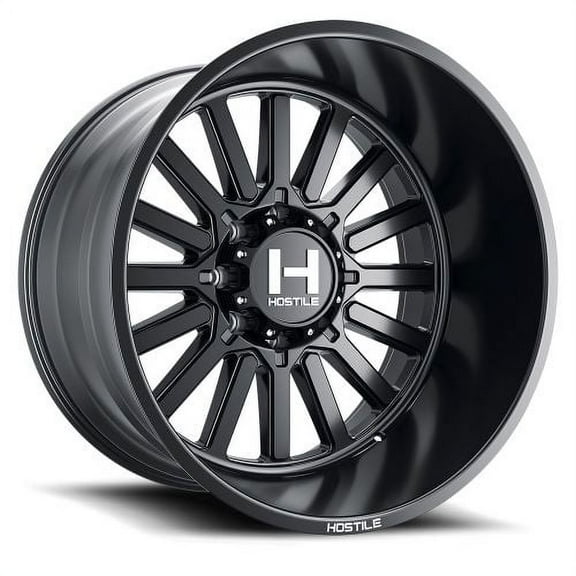 20x9 Hostile H127 Titan Asphalt (Satin Black) Wheel 8x6.5 (0mm)