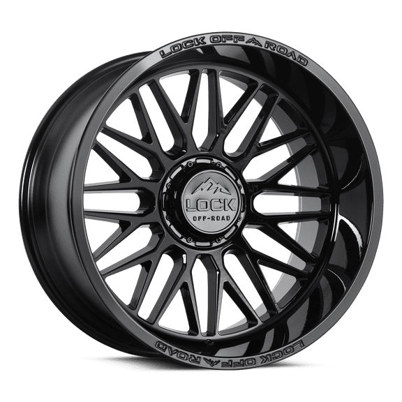 Lock Off-Road Lock Extreme Apex Gloss Black 9-20