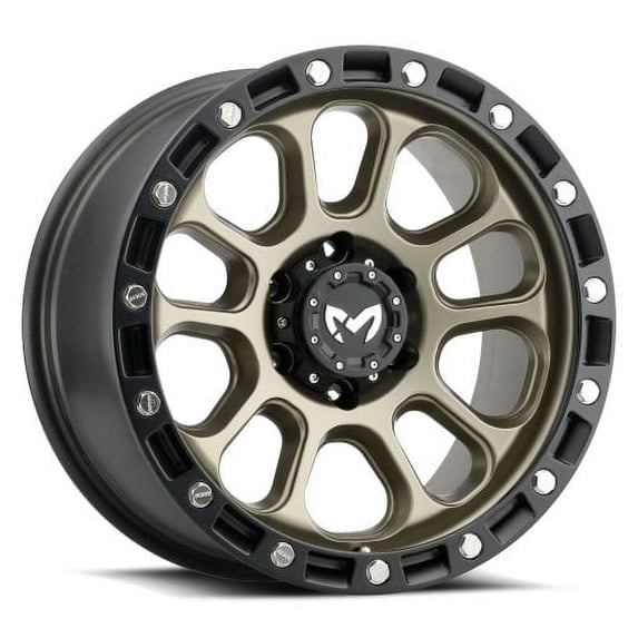 20x9 MKW Offroad M204 Matte Bronze Wheel 5x5 (1mm)