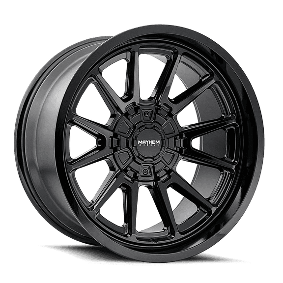 20x9 Mayhem Intrepid Gloss Black Wheel 8x180 (0mm)