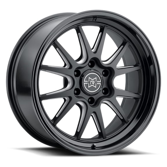 20x9 Method MR802 Raised Double Black Milled Wheel 6x135 (12mm)