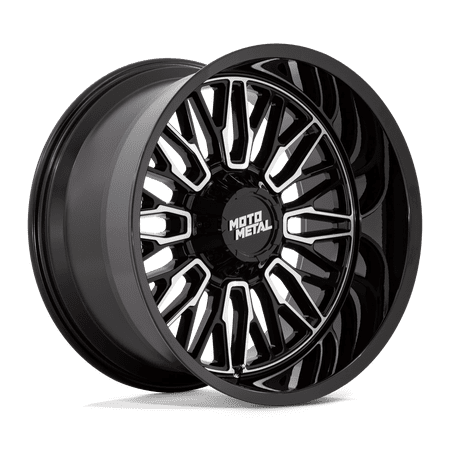 20x9 Moto Metal MO809 Stinger Gloss Black Machined Wheel Blank (18mm)