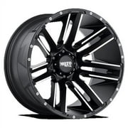 Moto Metal Aluminum Rim MO978 RAZOR 20X9in Satin Black Machined Finish, MO97829063518