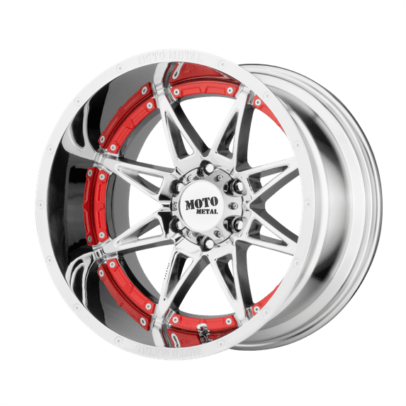 20x9 Moto Metal MO993 HYDRA Chrome Wheel 8X6.5 (0mm)