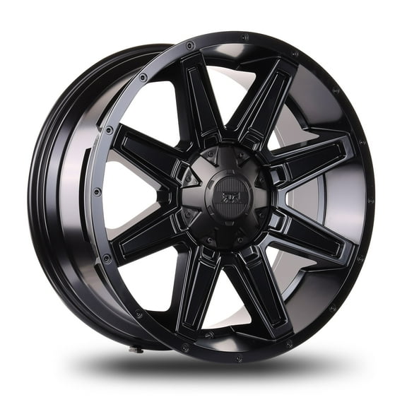 20x9 Mudder Trucker MT404 Deviant Black 5x139.7 5x5.5 5x150 ET18 Wheel Rim