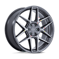 thumbnail image 1 of 20x9 Niche NC281 Rise Anthracite W/ Machined Face Wheel 5x4.5 (35mm), 1 of 3