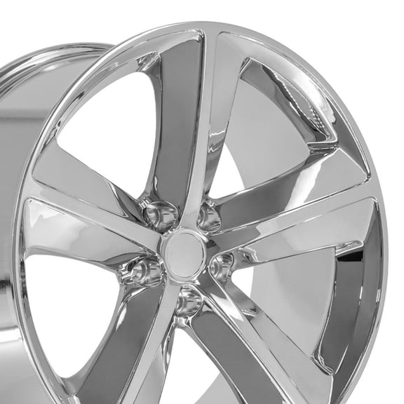 OE Wheels DG05 20 Inch Rim Fits Challenger SRT Style 5x115 20x9 Chrome - Hollander 2357 (1)