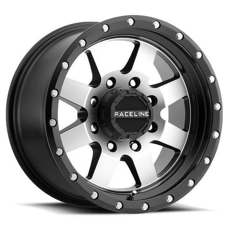 20x9 Raceline 935M Defender Black/Machined Wheel 5x150 (+18mm)