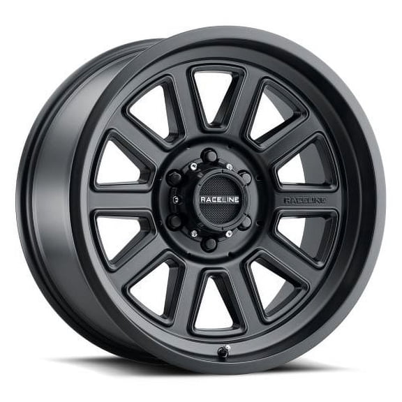 20x9 Raceline 943B Magnum Satin Black Wheel 6X135 (0mm)