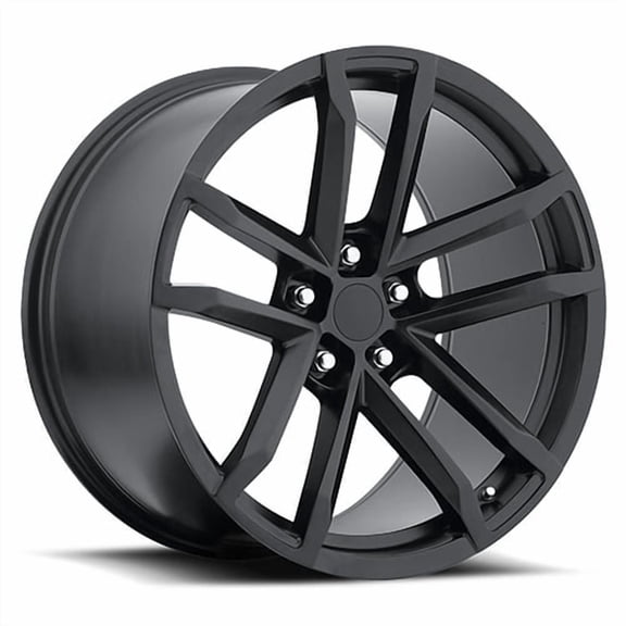 New 20x9 Inch Wheel for Camaro ZL1 FR 41 Style 20 inch Satin Black Alloy Rim 5x120.65 Bolt-Pattern 27mm Offset - Factory Reproduction Wheel