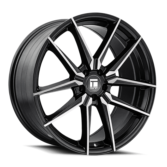 20x9 Touren TR94 Brushed W/ Dark Graphite Window Wheel 5x4.5 (35mm)