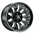 thumbnail image 1 of 20x9 Vision 362 Armor Gloss Black Milled Wheel 6x5.5 (0mm), 1 of 2
