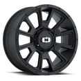 thumbnail image 1 of 20x9 Vision 391 Rebel Satin Black Wheel 5x4.5/5x5 (10mm), 1 of 2