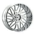 thumbnail image 1 of 20x9 Vision 404 Brawl Chrome Wheel 5x150 (12mm), 1 of 2
