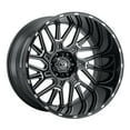 thumbnail image 1 of 20x9 Vision 404 Brawl Gloss Black Milled Spoke Wheel 5x150 (12mm), 1 of 2