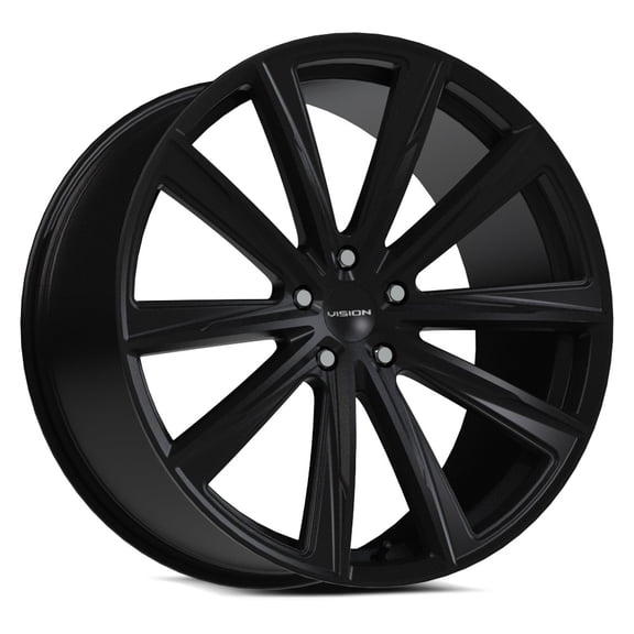 20x9 Vision 471 Splinter Satin Black Wheel 5x115 (38mm)