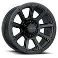 thumbnail image 1 of 20x9 Vision Off-Road 353 Turbine Matte Black Wheel 8x180 (12mm), 1 of 2