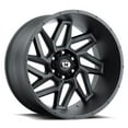 thumbnail image 1 of 20" Vision Off-Road 361 Spyder Satin Black Wheel 20x9 8x6.5 Truck Rim 12mm, 1 of 2