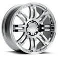 thumbnail image 1 of 20x9 Vision Off-Road 375 Warrior Chrome Wheel 5x5.5 (18mm), 1 of 2