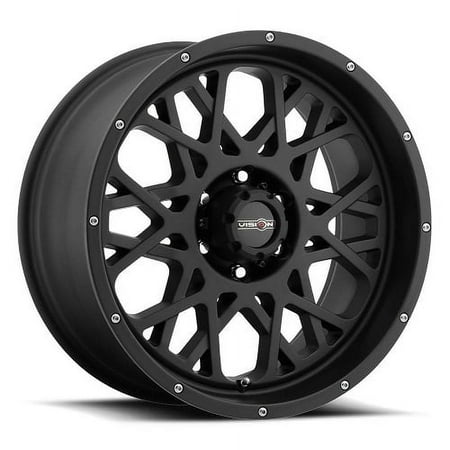 Vision Off-Road Rocker 20x9 5x139.7 12et Satin Black Wheel