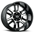 thumbnail image 1 of 20x9 Vision Off-Road 419 Split Black Machined Wheel 5x5.5 (12mm), 1 of 2