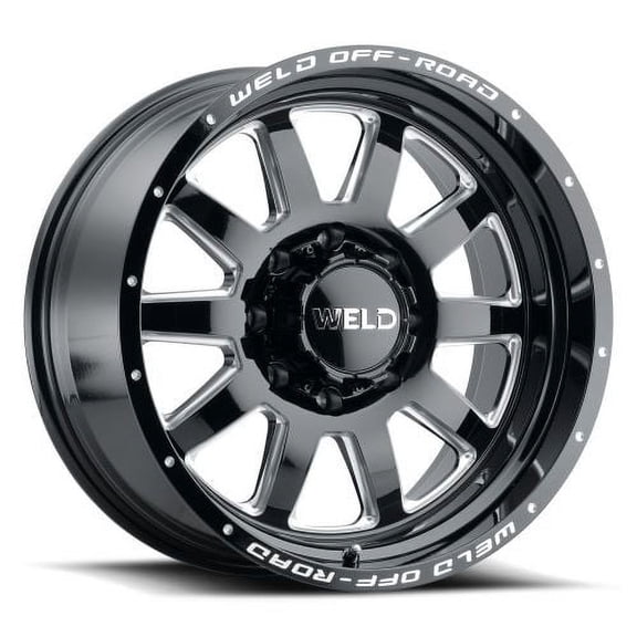 Weld Stealth Wheels 20x9 Gloss Black