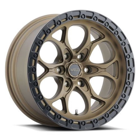 Weld Off-Road W106 Ledge Wheels 20x9 Satin Bronze/Black