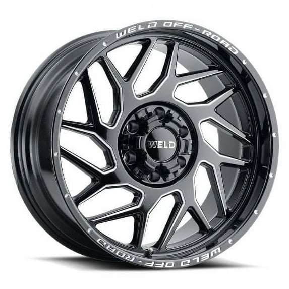 Weld Off-Road W117 Fulcrum Wheels 20x9 Gloss Black