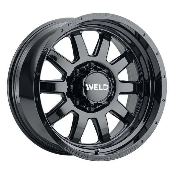 20x9 WELD Off-Road W168 Stealth Gloss Black Wheel 8x6.5 (0mm)