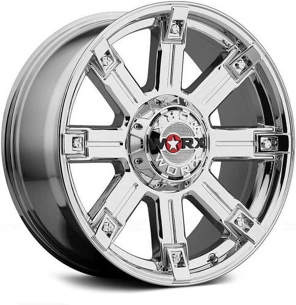 20x9 Worx 806V Triton Ultra-V Bright PVD Wheel 5x5/5x5.5 +18 - Walmart.com