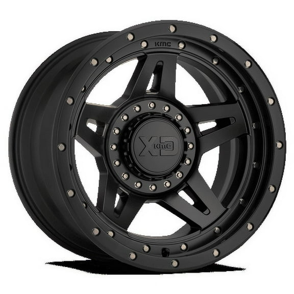 XD SERIES - XD138 BRUTE Satin Black (20"x9", 0 Offset, 6x139.7 Bolt Pattern, 106.25mm Hub) Wheel Rim