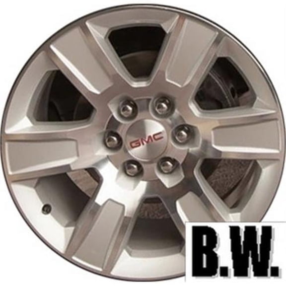20x9 in Wheel for GMC 1500 PICKUP 2014-2018 SILVER Reconditioned Aluminum Rim