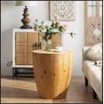 thumbnail image 1 of 21.06"Vintage Style Bucket Shaped Coffee Table for Office, Dining Room and Living Room, 1 of 10