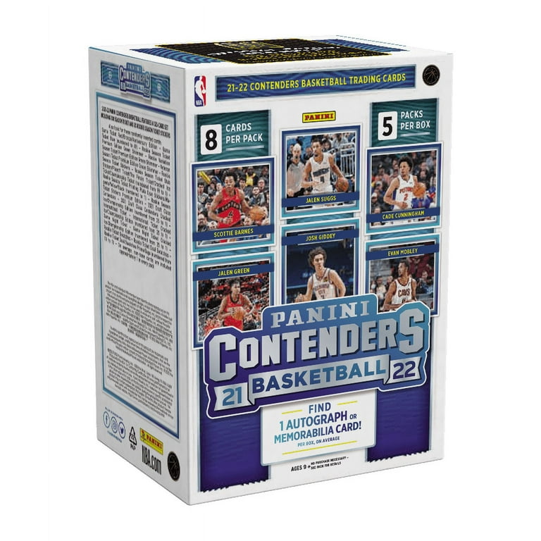 21-22 Panini Contenders Basketball Blaster Box Trading Cards