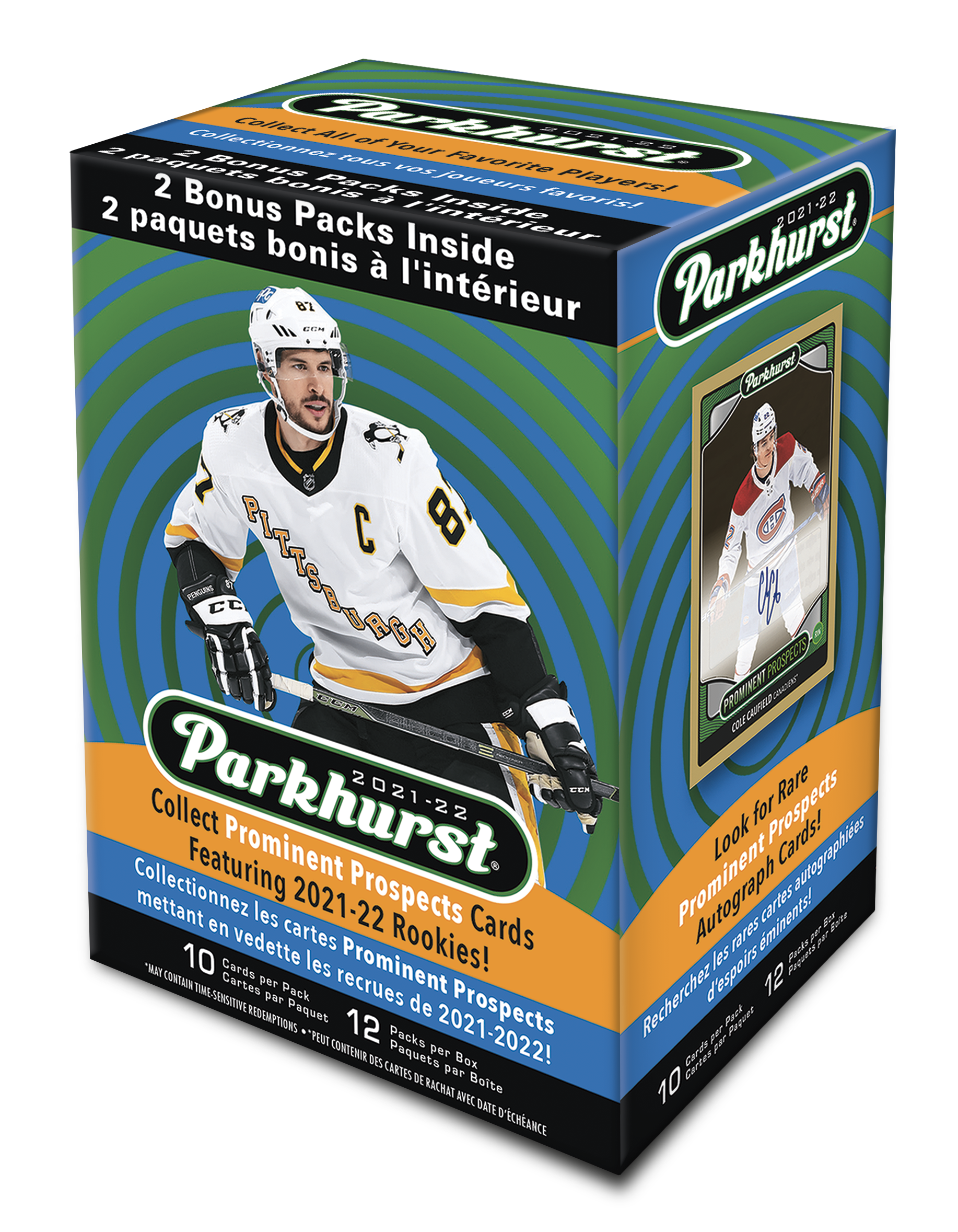 21-22 Upper Deck Parkhurst Blaster Box Hockey Trading Cards - image 1 of 3
