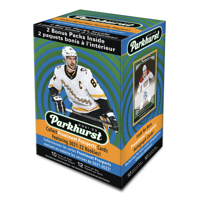 21-22 Upper Deck Parkhurst Blaster Box Hockey Trading Cards