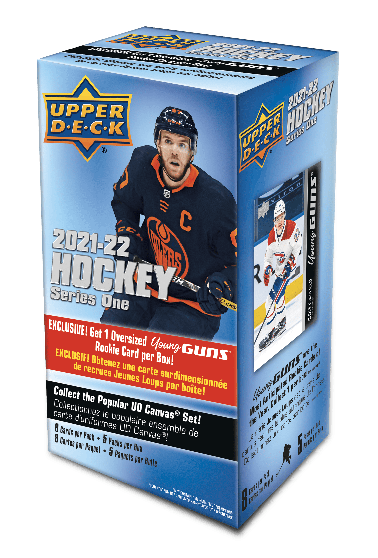 2021-22 Upper Deck Series 1 and 2 Hockey Checklists and Info