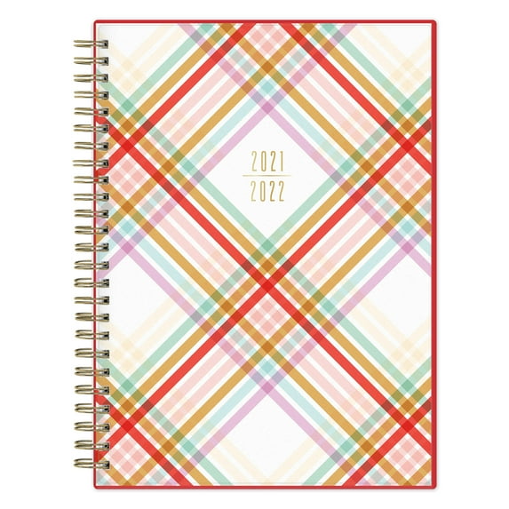 21-22 Weekly Monthly Planner Notes, 5.875x8.625, by Snow & Graham for Blue Sky, Madras
