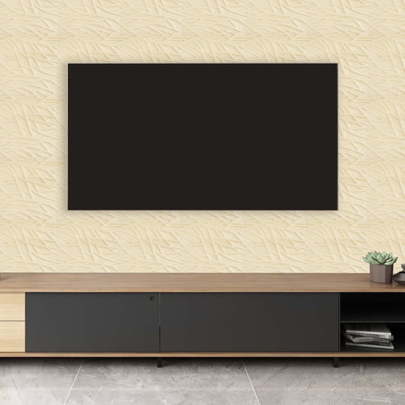 21.321.3In Beige ABS Tree Pattern 3D Wall Panel Blister Molding Modern TV Background Wall Decor