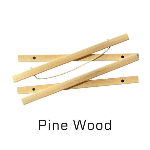 21 30 40 50cm Teak Pine Wood Magnetic Poster Hanger Scroll Painting Frame 5 Colors Wood Photo Frame Black White Canvas Frame