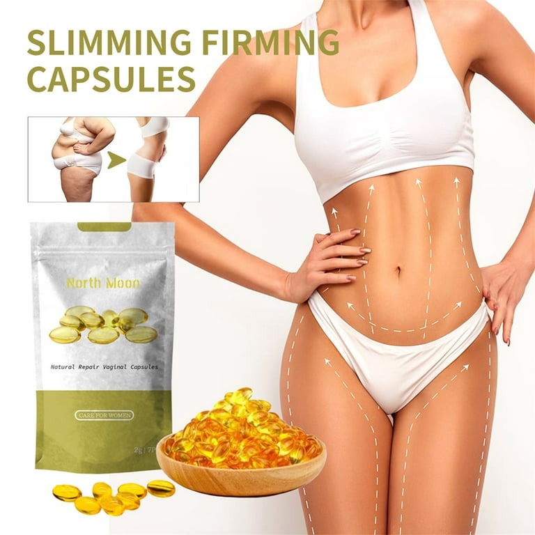 21/35/70 Pcs Instant Itching Stopper & Detox and Slimming & Firming Repair  & Pink and Tender Natural Capsules